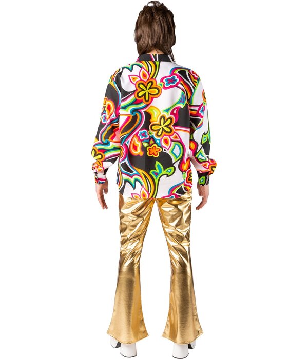 Party Blouse 70's Flower Power