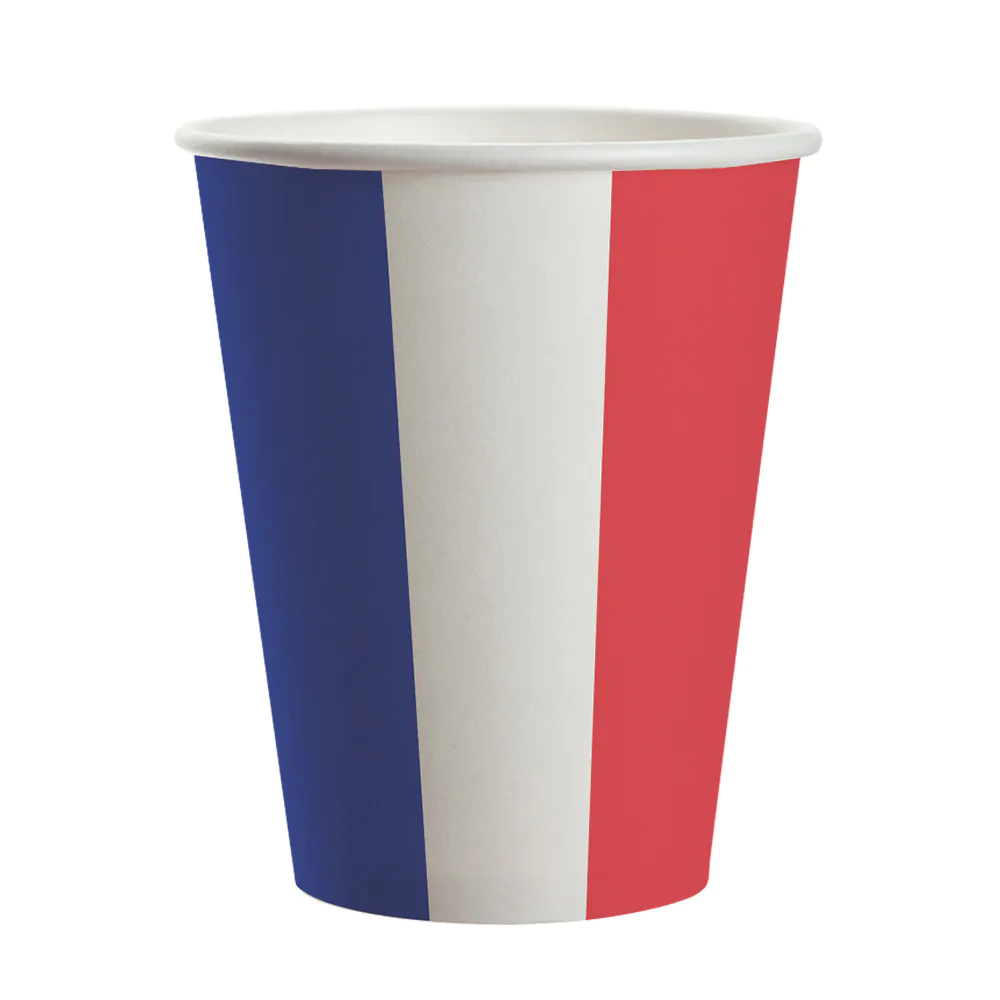 Bekertjes Frankrijk 25cl (8st) afbeelding