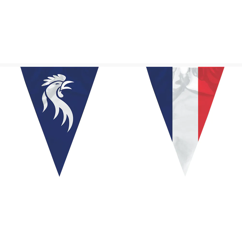 Vlaggenlijn Allez les Bleus afbeelding