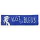 Banner 'Allez les Bleus' (180cm)