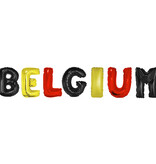 Folieballon Letter Set Belgium