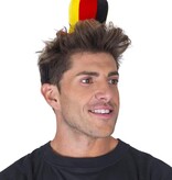 Mini hoedje Belgie op Diadeem