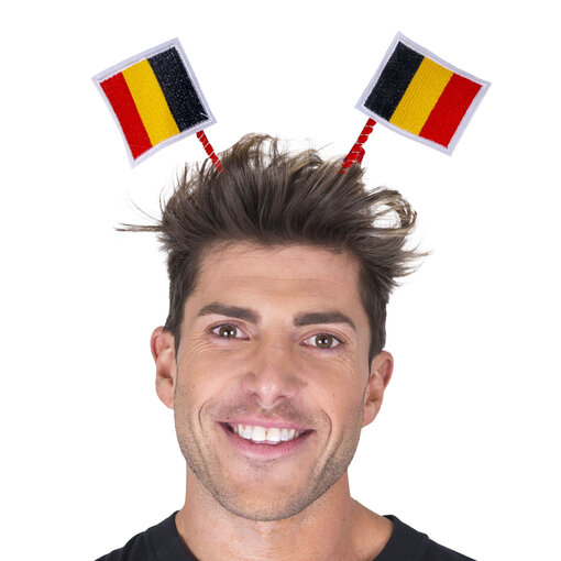 Diadeem Belgische Vlaggetjes