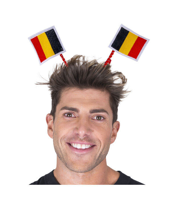 Diadeem Belgische Vlaggetjes