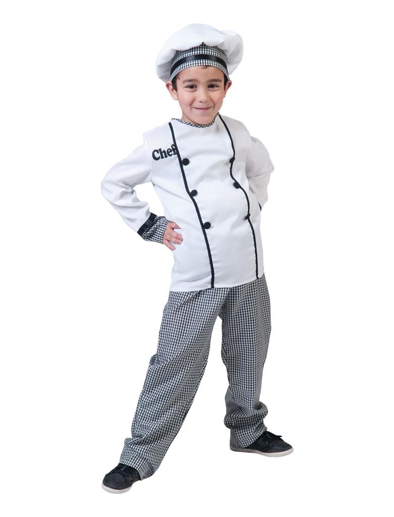Kostuum Chef Kok - Verkleedkleding kinderen - Maat 116