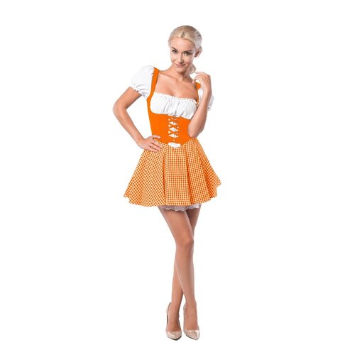 Oranje Tiroler Jurkje Eva