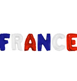 Folieballonnen Letter Set France
