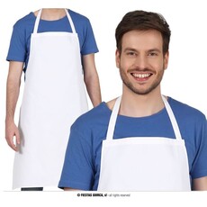 Koksschort Volwassenen Wit