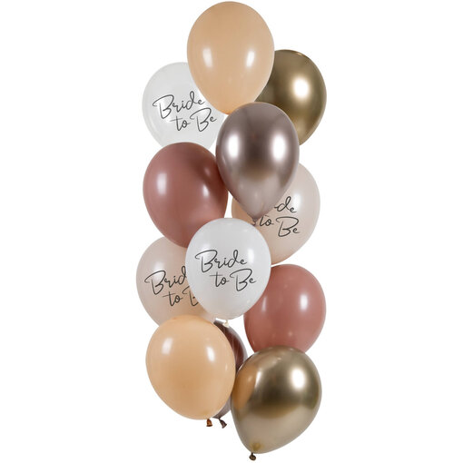 Bride To Be Ballonnenmix 12st (33cm)