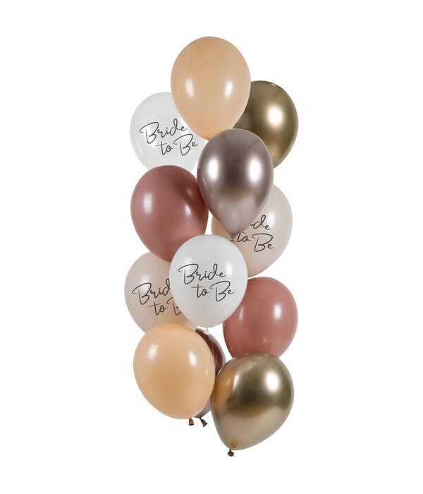 Bride To Be Ballonnenmix 12st (33cm)