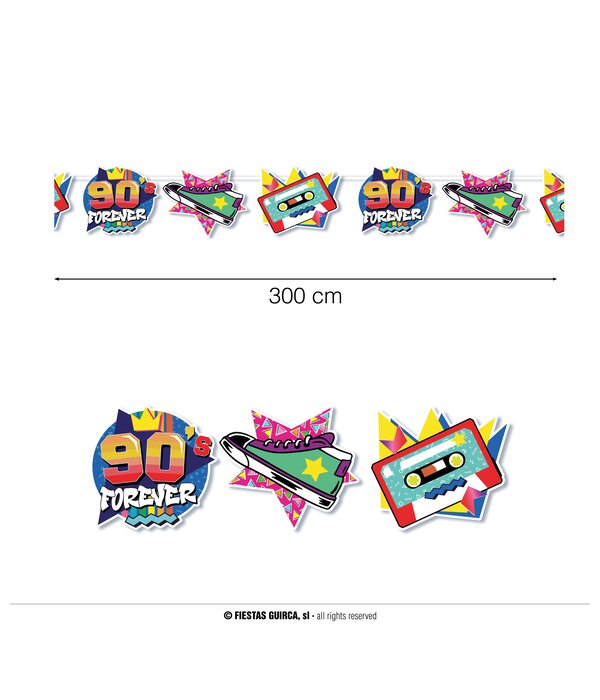 Forever 90's Symbols Slinger (3m)