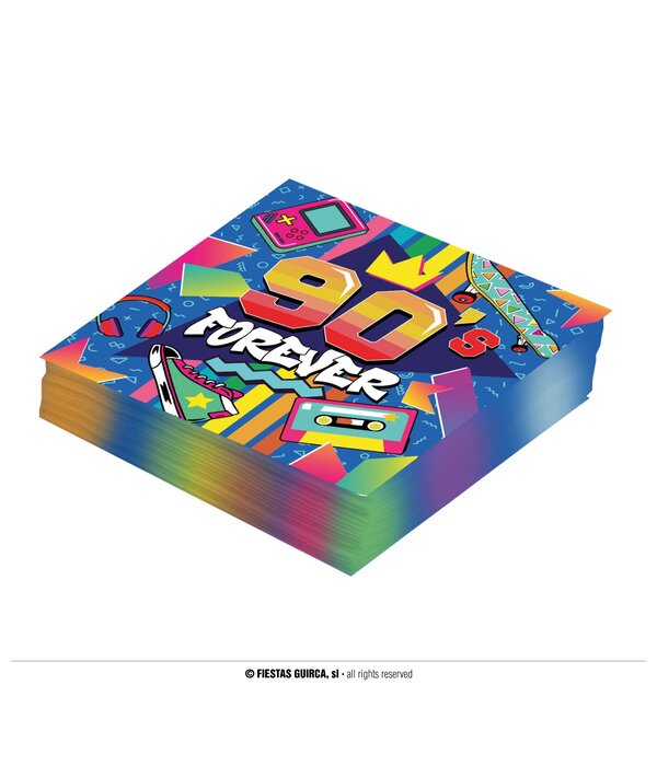 Forever 90's Servetten (20st)