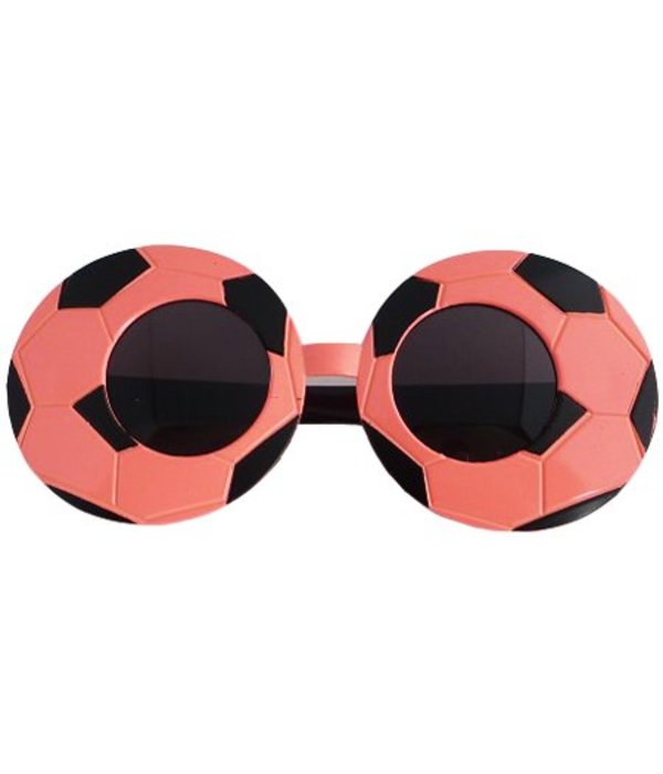 Funbril voetbal roze