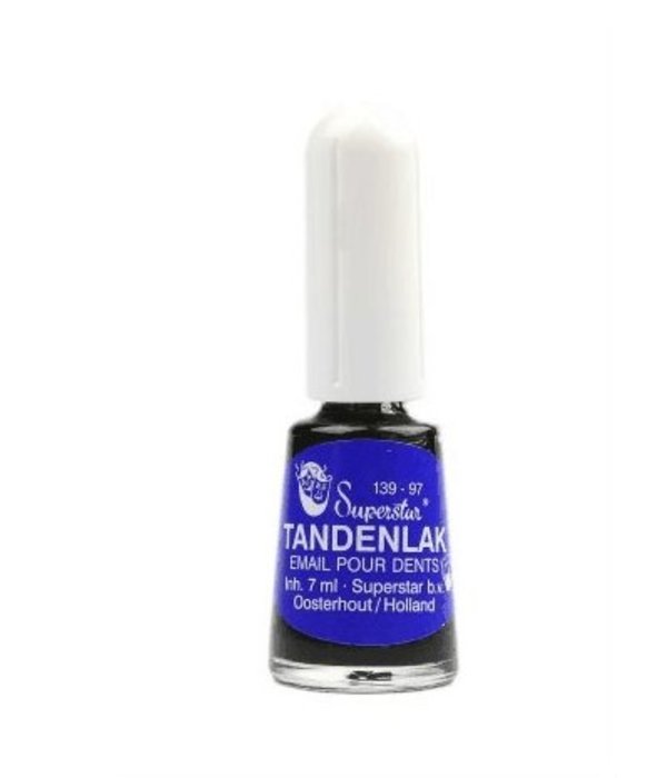 Superstar tandenlak zwart 9 ml