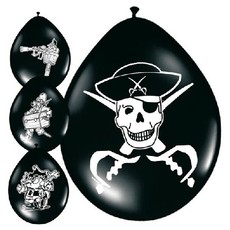Ballonnnen piraat (8 st)