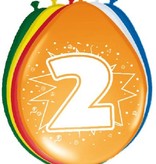 Ballonnen '2' (8 st)