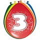 Ballonnen '3' (8 st)