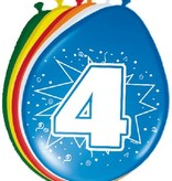 Ballonnen 4 jaar (8 st)