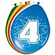 Ballonnen 4 jaar (8 st)