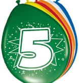 Ballonnen '5' (8 st)