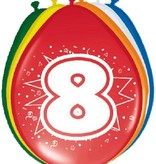 Ballonnen '8' (8 st)