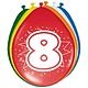 Ballonnen '8' (8 st)