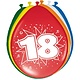 Ballonnen '18' (8 st)