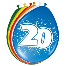 Ballonnnen '20' (8 st)