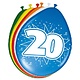 Ballonnnen '20' (8 st)