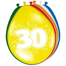 Ballonnen '30' (8 st)