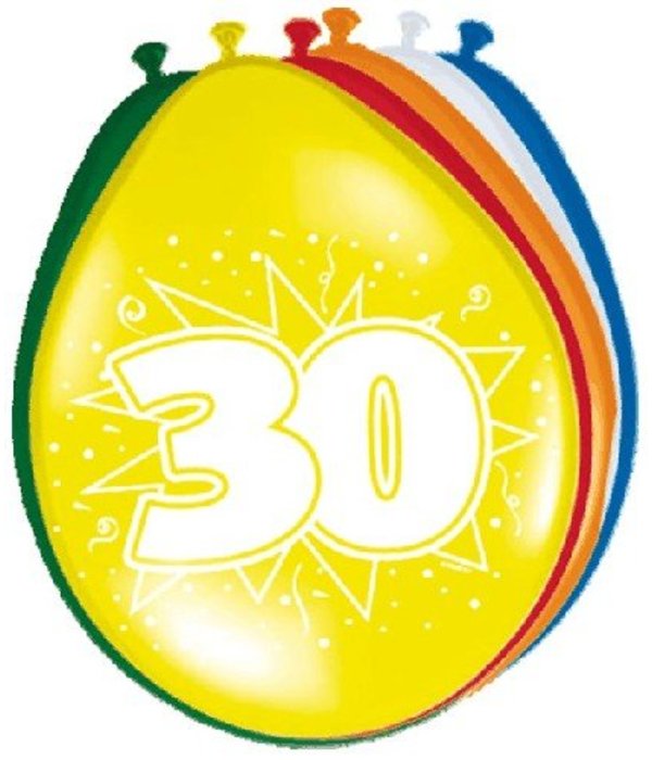 Ballonnen '30' (8 st)
