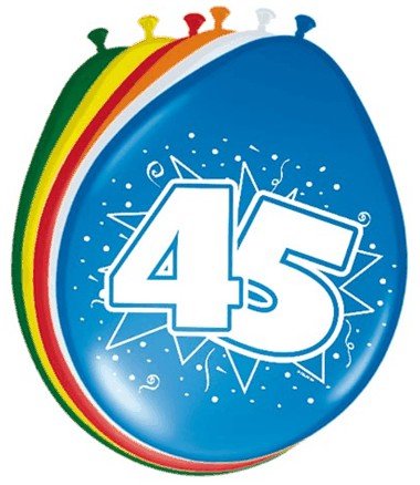 Ballonnen '45' (8 st)