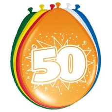 Ballonnen '50' (8 st)