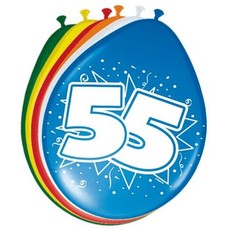Ballonnen '55' (8 st)