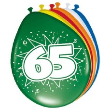 Ballonnen '65' (8 st)