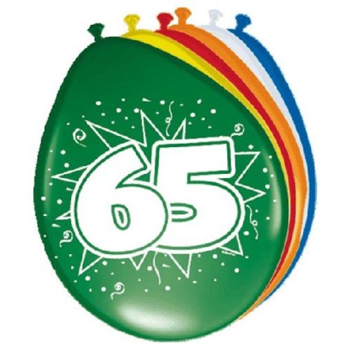 Ballonnen '65' (8 st)