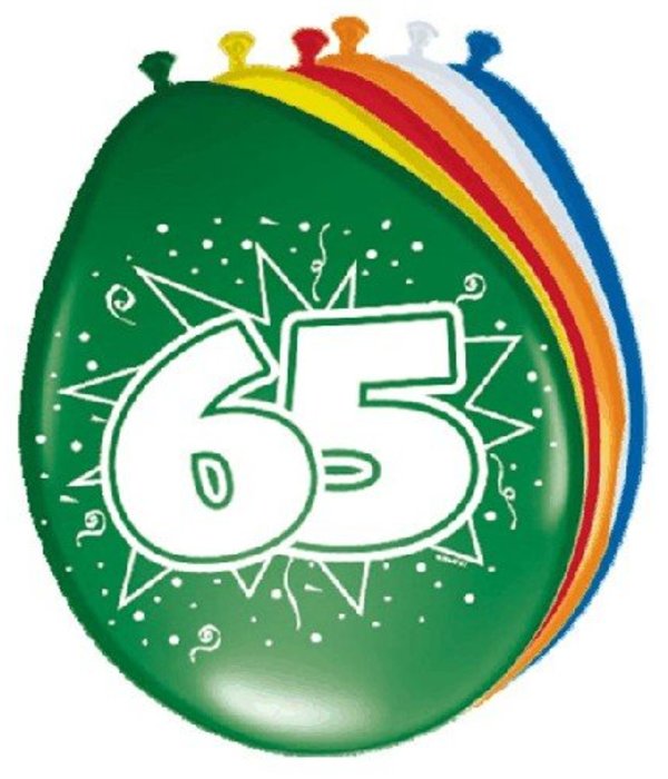 Ballonnen '65' (8 st)