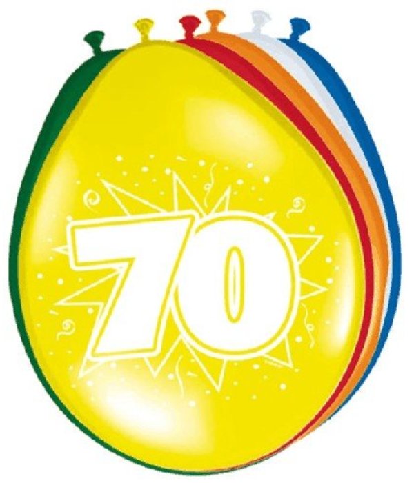 Ballonnen '70' (8 st)