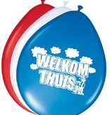 Ballonnen 'Welkom thuis' (8 st)