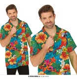 Overhemd Flowers Tropisch Korte Mouw