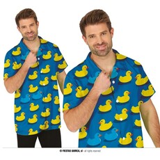 Overhemd Rubber Eendjes Korte Mouw