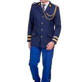 Politie Commissaris Pak Blauw Luxe