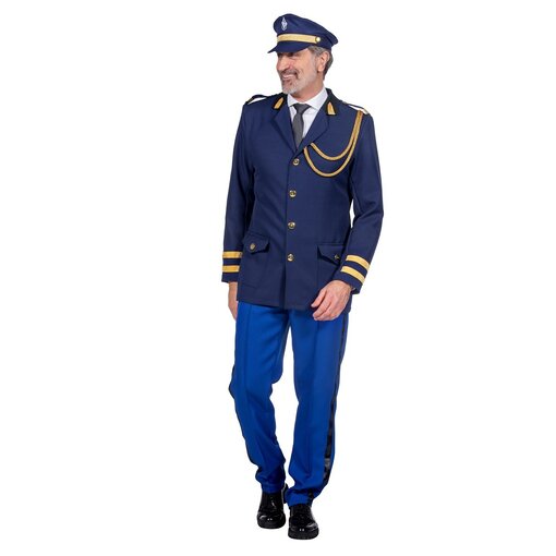 Politie Commissaris Pak Blauw Luxe