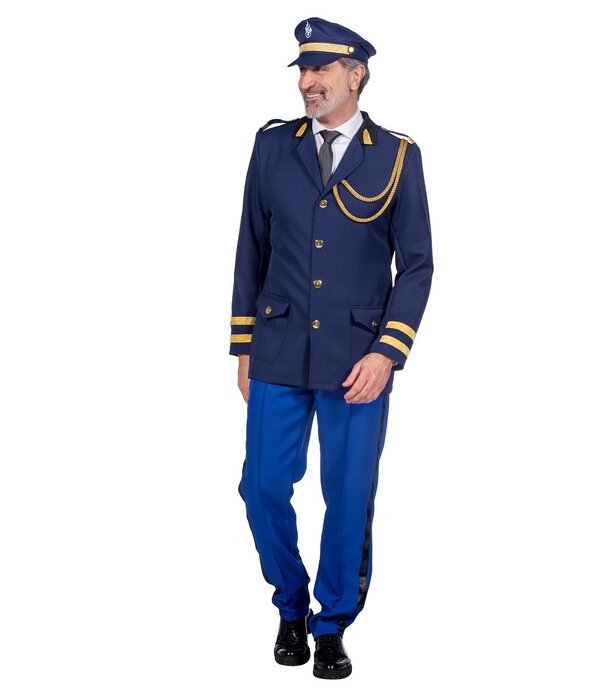 Politie Commissaris Pak Blauw Luxe