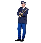 Politie Commissaris Pak Blauw Luxe