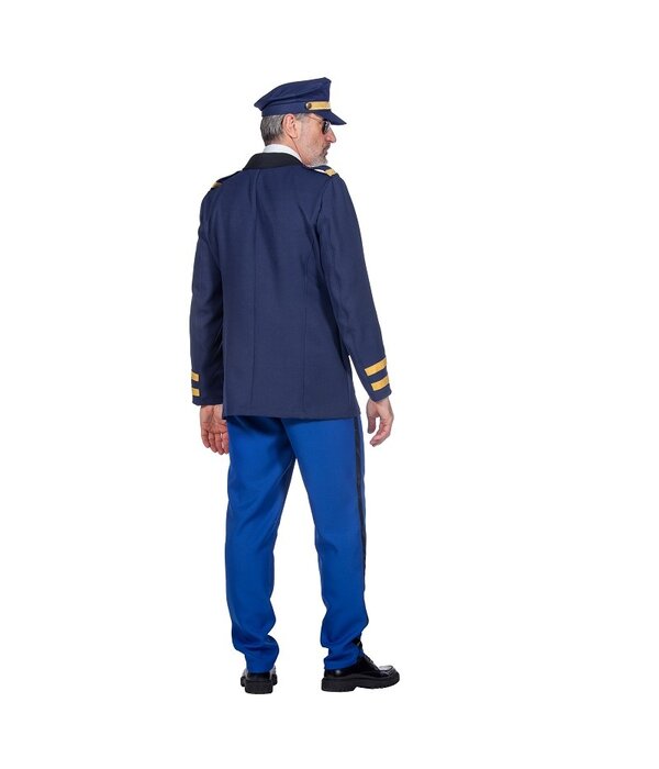 Politie Commissaris Pak Blauw Luxe