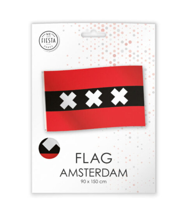 Vlag Amsterdam (150x90cm)