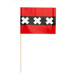 Zwaaivlaggetjes Amsterdam 20x30cm (10st)