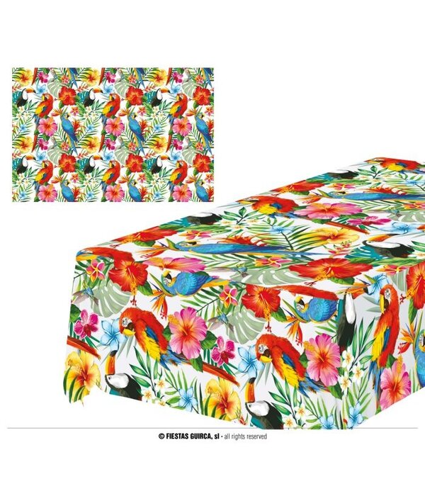 Tropische Tafelkleed Toekan Hawaii (137x274cm)