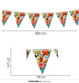 Tropische Vlaggenlijn Toekan Hawaii (300cm)